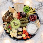 Mediterranean Cheese Board for Christmas Holidays